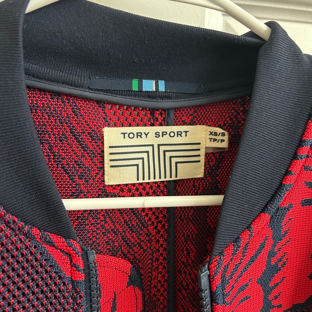 Tory Sport Floral Bomber Jacket - Picture 2 of 5